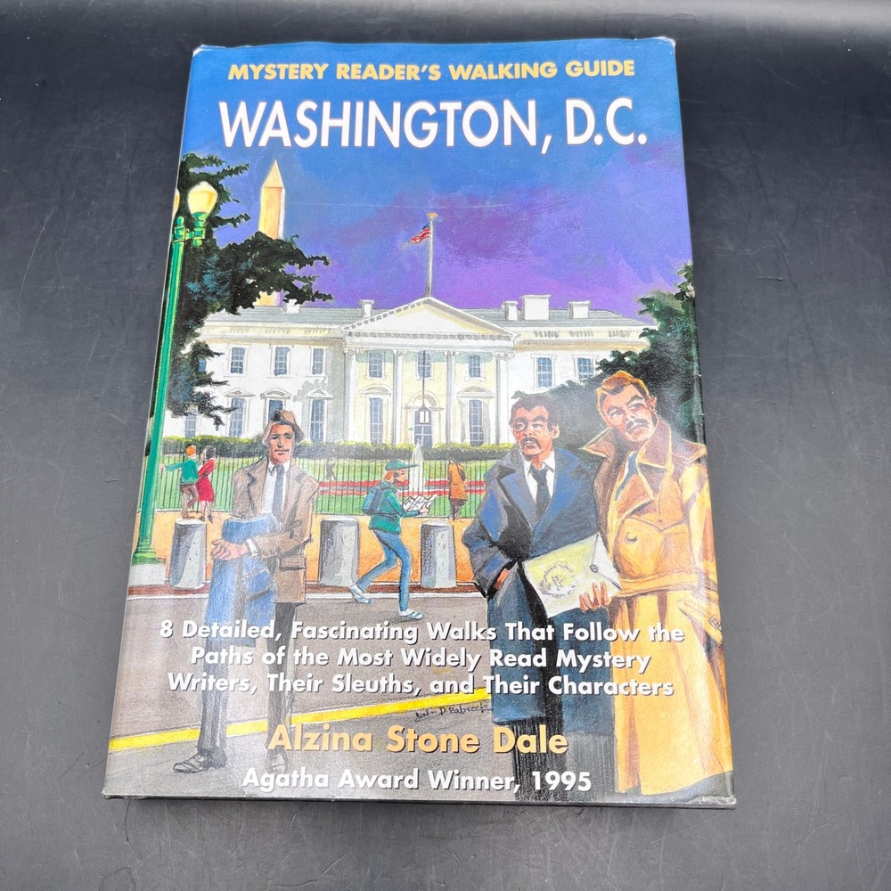 Mystery Readers‎ Walking Guide Washington DC Dale Agatha Award Winner 1995 Book
